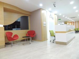 Vstupní hala nebo recepce v ubytování Akcayhan Hotel