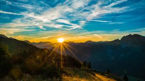 Paesaggio naturale nelle vicinanze dell'affittacamere