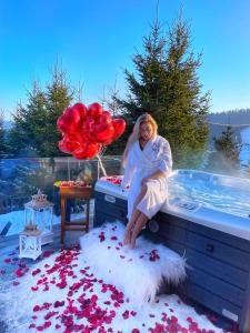 Gallery image of be be Chalet - premium jacuzi & private pool in Bukovel