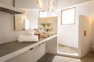 Kylpyhuone majoituspaikassa Casa Coraje