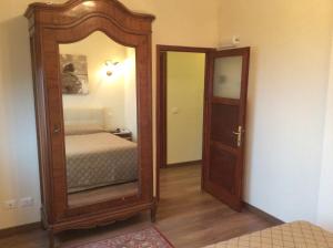 Voodi või voodid majutusasutuse Cadorna Chalet toas