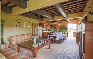 A seating area at Podere Giovannini