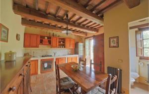 A kitchen or kitchenette at Podere Giovannini