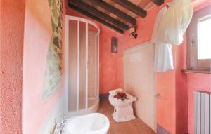 A bathroom at Podere Giovannini
