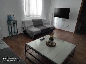 TV a/nebo společenská místnost v ubytování Casa Baro