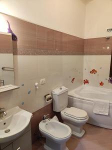 Koupelna v ubytování B&B AMURI RANNI