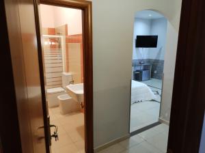 Koupelna v ubytování B&B AMURI RANNI