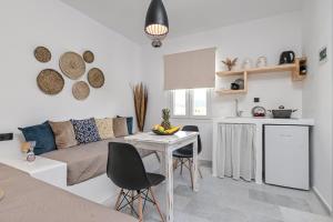 Кухня или мини-кухня в Casa Verde Di Naxos
