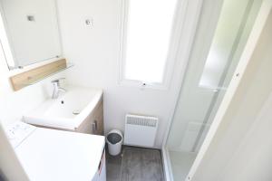 Koupelna v ubytování Mobil Home 8 personnes