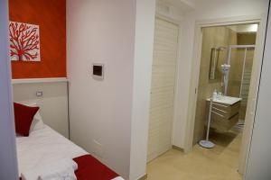 Koupelna v ubytování Corallo Rosso B&B