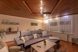 Posezení v ubytování Ferienwohnung Am Kreidebach