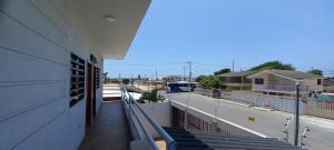 En balkong eller terrass på Suites del Pacífico