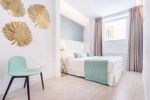 Łóżko lub łóżka w pokoju w obiekcie Espectacular casa de 6 dormitorios, 7 banos y 2 terrazas