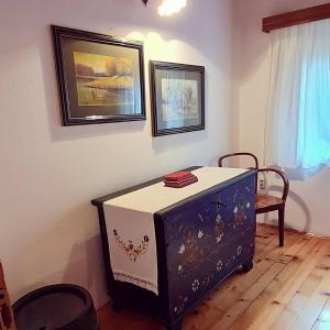 TV a/nebo společenská místnost v ubytování Vila Vetus Danuvius