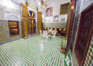 Restaurace v ubytování Riad El Bacha