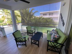Balkón nebo terasa v ubytování Diamond Hotel Cabarete