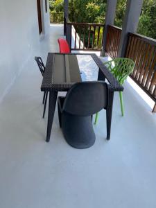 Balkón nebo terasa v ubytování Kairos Villa