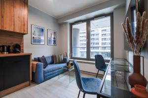 Posedenie v ubytovaní CITYSTAY Plac Unii Gdynia Apartment