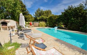 Πισίνα στο ή κοντά στο Awesome Home In La Seyne Sur Mer