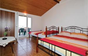 Postel nebo postele na pokoji v ubytování Stunning Apartment In Sv, Petar With Wifi