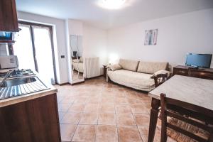 Kuchyň nebo kuchyňský kout v ubytování Residence Aquila - Mono Chamousira