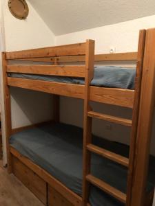 Postel nebo postele na pokoji v ubytování Appartement vue imprenable avec emplacement idéal