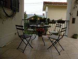 Balkón nebo terasa v ubytování Cottage Massanet