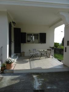Balkón nebo terasa v ubytování Cottage Massanet
