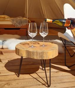 Fotografie z fotogalerie ubytování Glamping v Sadu v Sadské