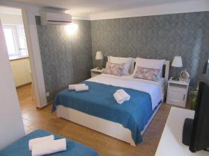 Posteľ alebo postele v izbe v ubytovaní Apartment Lela Split II