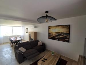 Istumisnurk majutusasutuses Grand T3 85 m2 situé à 15 min à pied des plages