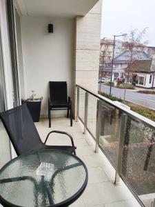 Balkón alebo terasa v ubytovaní Spa Residence Carbona Siesta Apartman