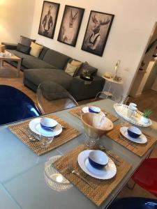 A seating area at Nuevo Apartamento en Playa de las Canteras
