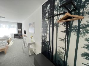 Ruang duduk di Hotel VARNSDORF