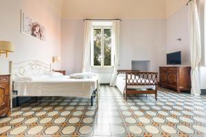 TV a/nebo společenská místnost v ubytování B&B Luxury da Salvatore