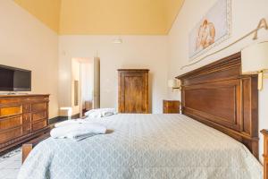 Postel nebo postele na pokoji v ubytování B&B Luxury da Salvatore