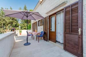 Balkón nebo terasa v ubytování Apartment Duje