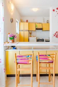 Kuchyň nebo kuchyňský kout v ubytování Apartment Duje