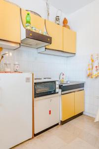 Kuchyň nebo kuchyňský kout v ubytování Apartment Duje