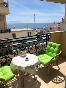 Balkón alebo terasa v ubytovaní Apartment sea view