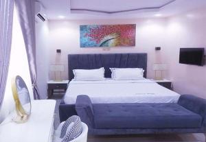 Postel nebo postele na pokoji v ubytování Westpark Luxury Apartments