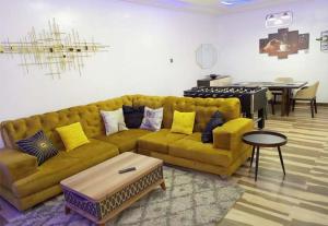 Posezení v ubytování Westpark Luxury Apartments