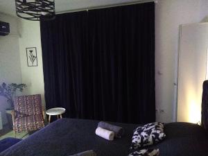 Postel nebo postele na pokoji v ubytování Apartman_Park
