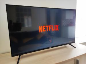 TV a/nebo společenská místnost v ubytování Le 4midable - Chaleureux 2 pièces