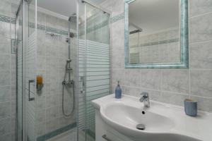 חדר רחצה ב-Vitalis Residences - Rural Living