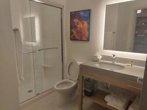 Ett badrum på Candlewood Suites - Columbia, an IHG Hotel