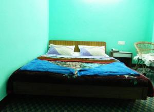 Letto o letti in una camera di Mount Annapurna Guest House