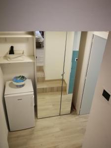 A kitchen or kitchenette at La Terrazza Del Conero monolocale