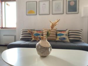 Posezení v ubytování La Casa di Lola