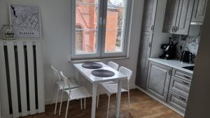 Kuchyňa alebo kuchynka v ubytovaní Amfiteatr Stare Miasto + 13 fotografií